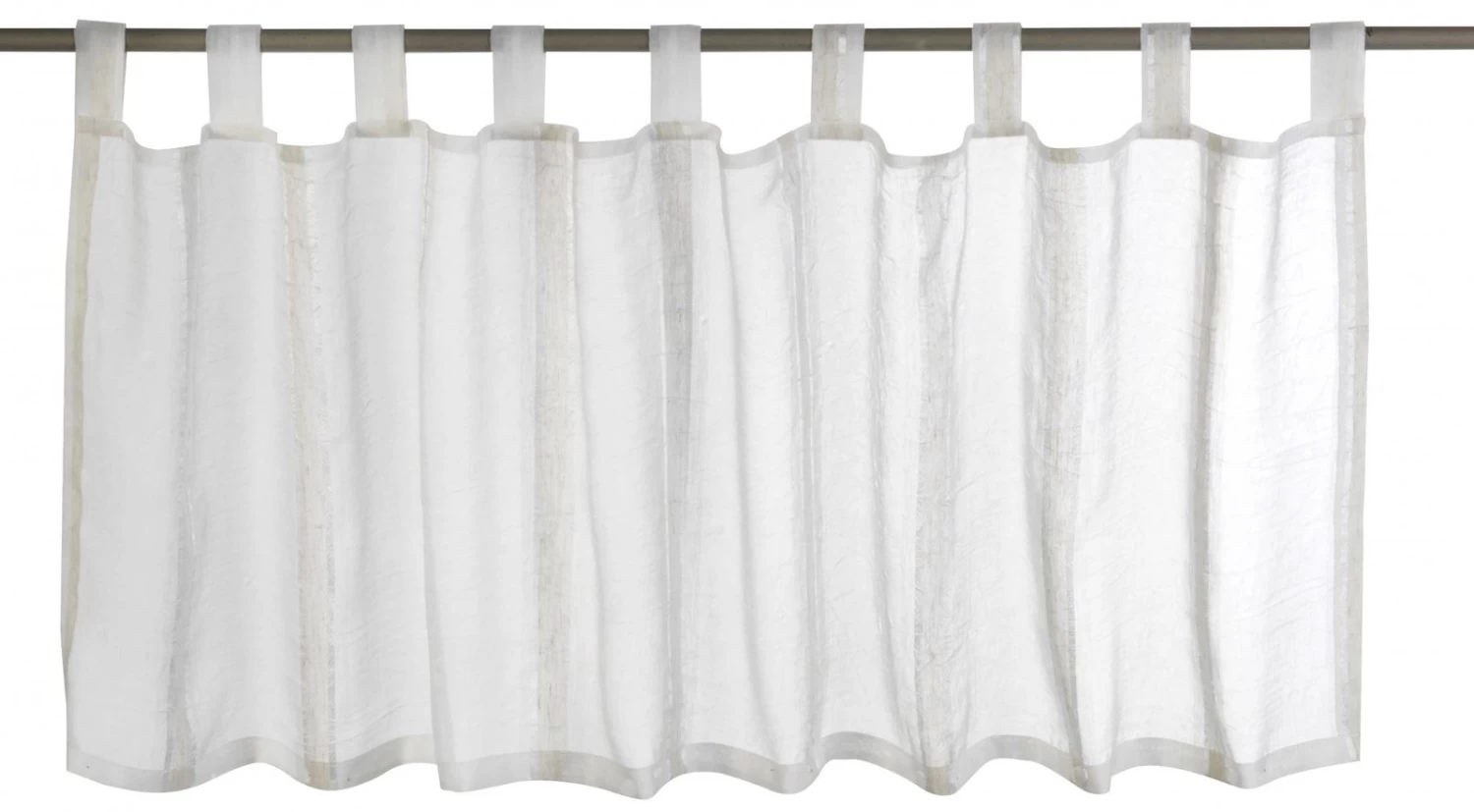 Bistrogardine Casa Streifen Transparent Beige 183875 3 Bistrogardine Casa Streifen Transparent Beige 183875