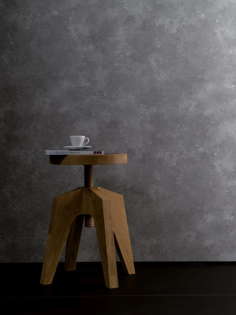 Dieter Langer Tapete Vlies Putz-Optik Dunkel-grau 58836 4 Dieter Langer Tapete Vlies Putz-Optik Dunkel-grau 58836 – Bild 2