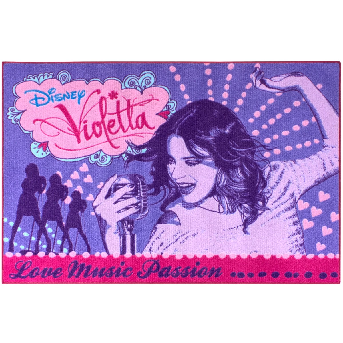 Disney Teppich Violetta Mädchen Kinderteppich 95x133 Cm 3 Disney Teppich Violetta Mädchen Kinderteppich 95x133 Cm