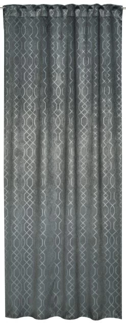 Schlaufenschal Verdunklungsstoff Equinox Design Grau 196196