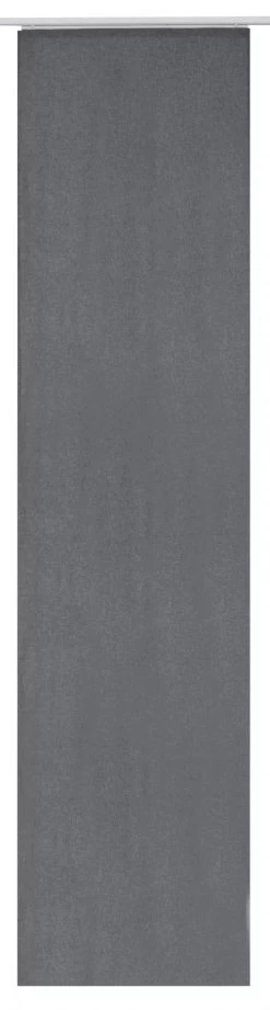 Flächenvorhang Blickdicht Lino 60x245cm Anthrazit 196233
