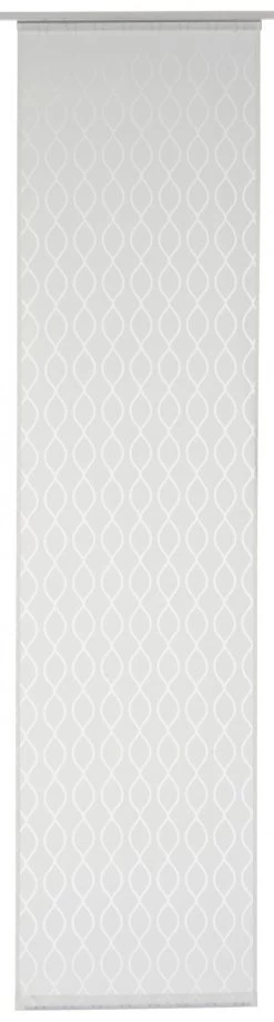 Flächenvorhang 60x245cm Design Weiß 196479