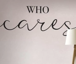 Fototapete Rasch Kruth Design Who Cares Weiß 100884