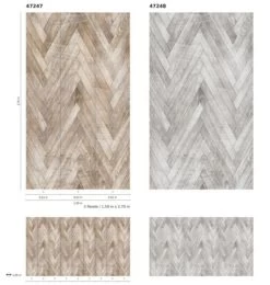 Fototapete Vlies Holz Zick-Zack-Muster Grau 47248 -Fashion Home Wallpaper Store Fototapete Vlies Holz Zick Zack Muster grau 47248 63210699 2