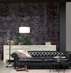 Rasch Fototapete Vlies 940954 Steinoptik Dunkelgrau -Fashion Home Wallpaper Store Fototapete Vlies Rasch Backstein Dunkelgrau 940954 63216082 2