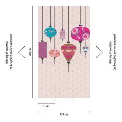 A.S. Creation Fototapeten Lampions Japan Rosa Rot Braun Vlies 38248-1 -Fashion Home Wallpaper Store Fototapeten Lampions Japan rosa rot braun Vlies 38248 1 63209627