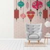 A.S. Creation Fototapeten Lampions Japan Rosa Rot Braun Vlies 38248-1 -Fashion Home Wallpaper Store Fototapeten Lampions Japan rosa rot braun Vlies 38248 1 63209627 2