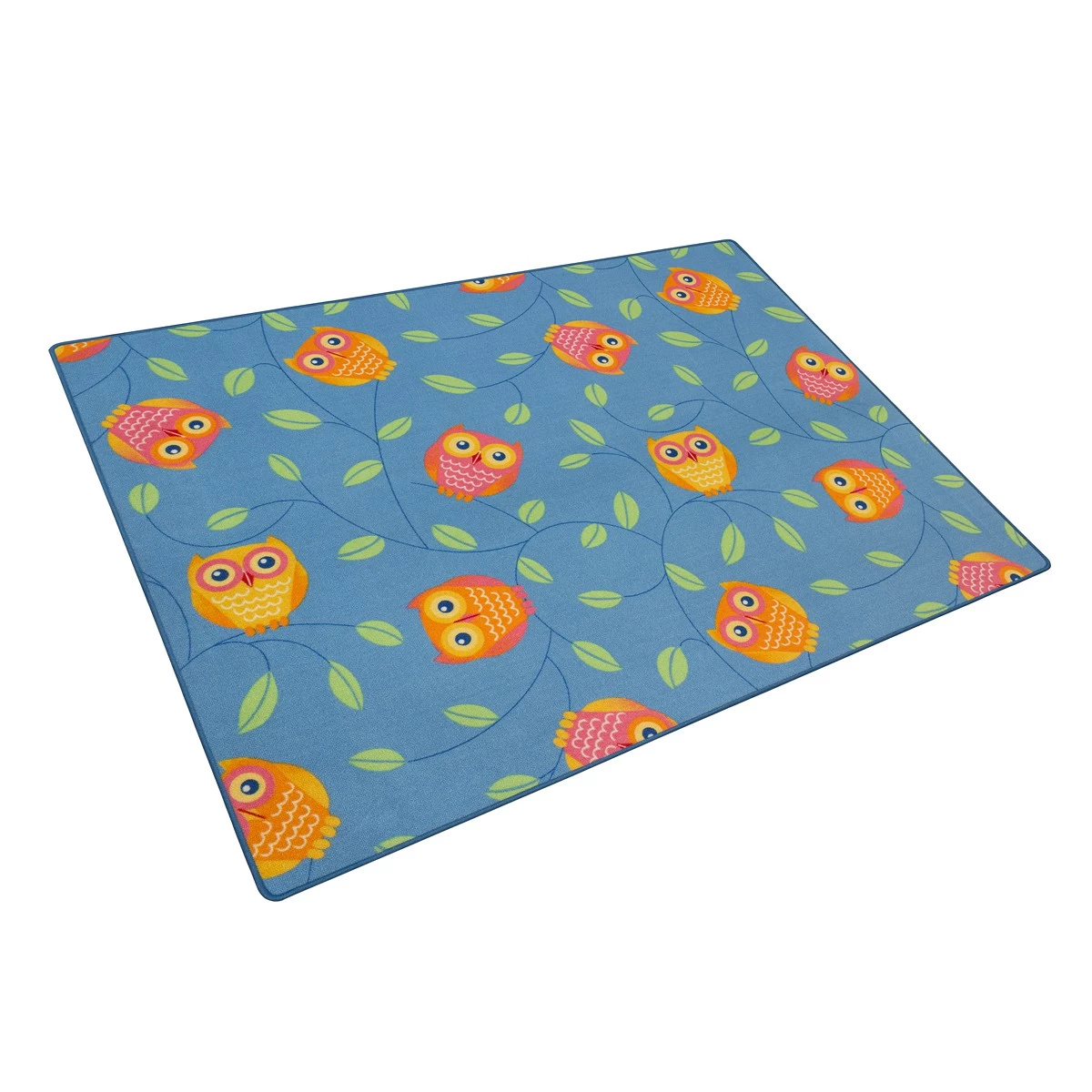 Happy Owls Eulen Kinderteppich Eule 133 X 170 Cm Blau 4 Happy Owls Eulen Kinderteppich Eule 133 X 170 Cm Blau – Bild 2