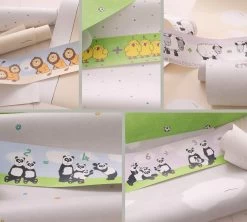 Kinderbordüre Löwen Zahlen Blau Braun Jonas Kötz 46521 -Fashion Home Wallpaper Store Kinderborduere Loewen Zahlen blau braun Jonas Koetz 46521 192177