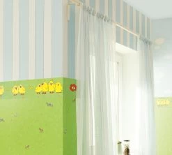 Kindertapete Breite Streifen Blau Weiß Jonas Kötz 31102 -Fashion Home Wallpaper Store Kindertapete Breite Streifen lau weiss Jonas Koetz 31102 192142 1