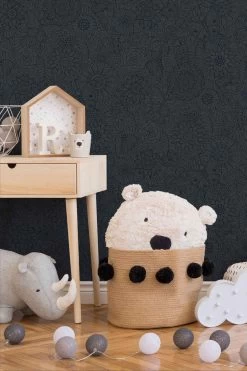 A.S. Creation Kindertapete Mandala Schmetterlinge Schwarz Glanz 35816-2 -Fashion Home Wallpaper Store Kindertapete Mandala Schmetterlinge schwarz Glanz 35816 2 183147