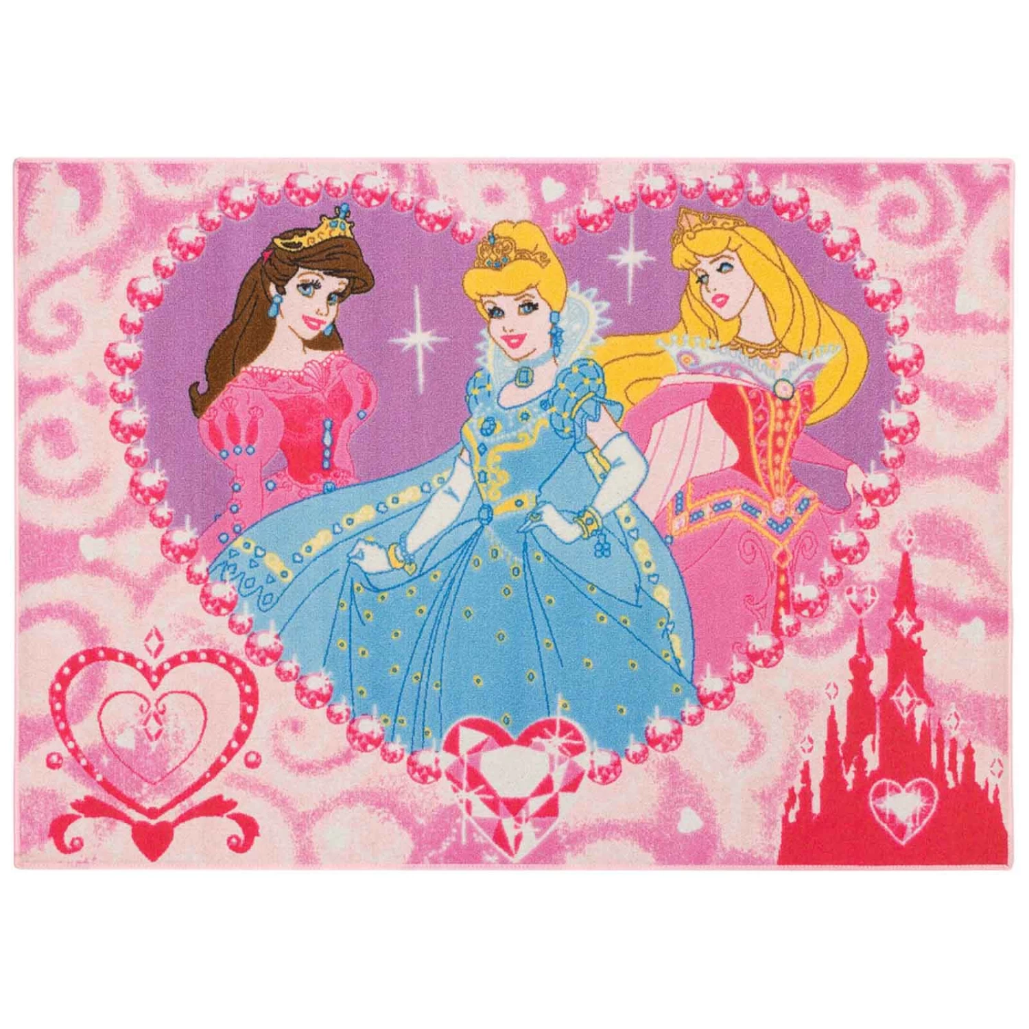 Kinderteppich Princess Jewels Prinzessin 95x133 Cm Rosa 3 Kinderteppich Princess Jewels Prinzessin 95x133 Cm Rosa