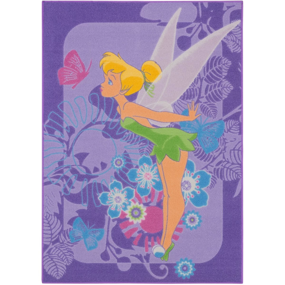 Kinderteppich Tinkerbell Tropical 95x133 Cm In Lila 3 Kinderteppich Tinkerbell Tropical 95x133 Cm In Lila