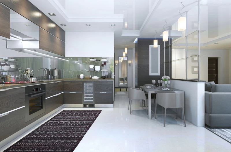 Küchenläufer Küchenteppich Vintage Kelim Waschbar 5 Küchenläufer Küchenteppich Vintage Kelim Waschbar – Bild 3