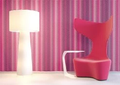 Mac Stopa Tapete Grafisch Retro Streifen Pink 32727-3 -Fashion Home Wallpaper Store Mac Stopa Tapete Grafisch Retro Streifen pink 32 2