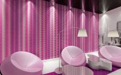 Mac Stopa Tapete Grafisch Retro Streifen Pink 32727-3 -Fashion Home Wallpaper Store Mac Stopa Tapete Grafisch Retro Streifen pink 32 3