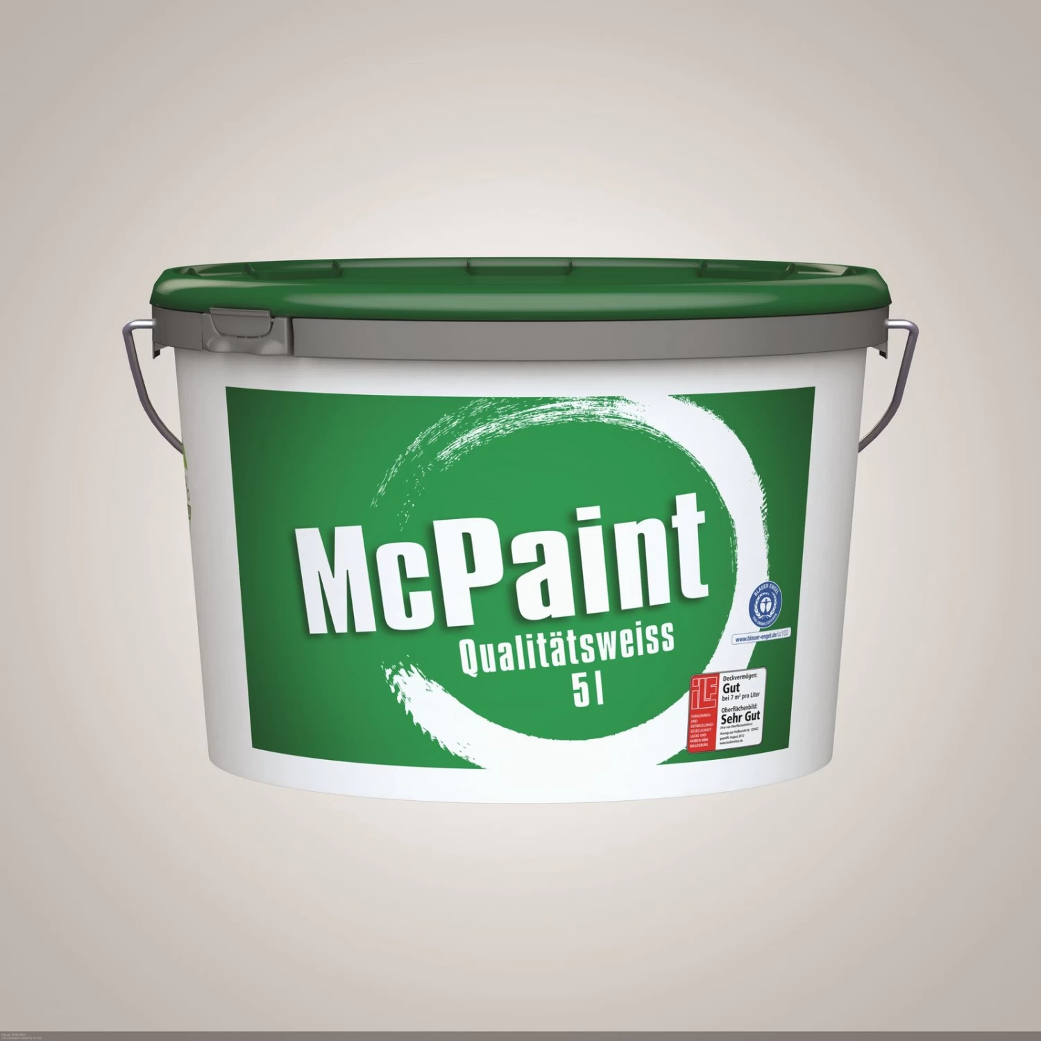 McPaint Innenwandfarbe Qualitätsweiß Matt 5l 3 McPaint Innenwandfarbe Qualitätsweiß Matt 5l