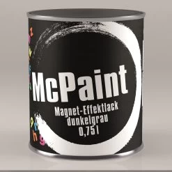 McPaint Magnetfarbe Effektlack Seidenmatt 750ml