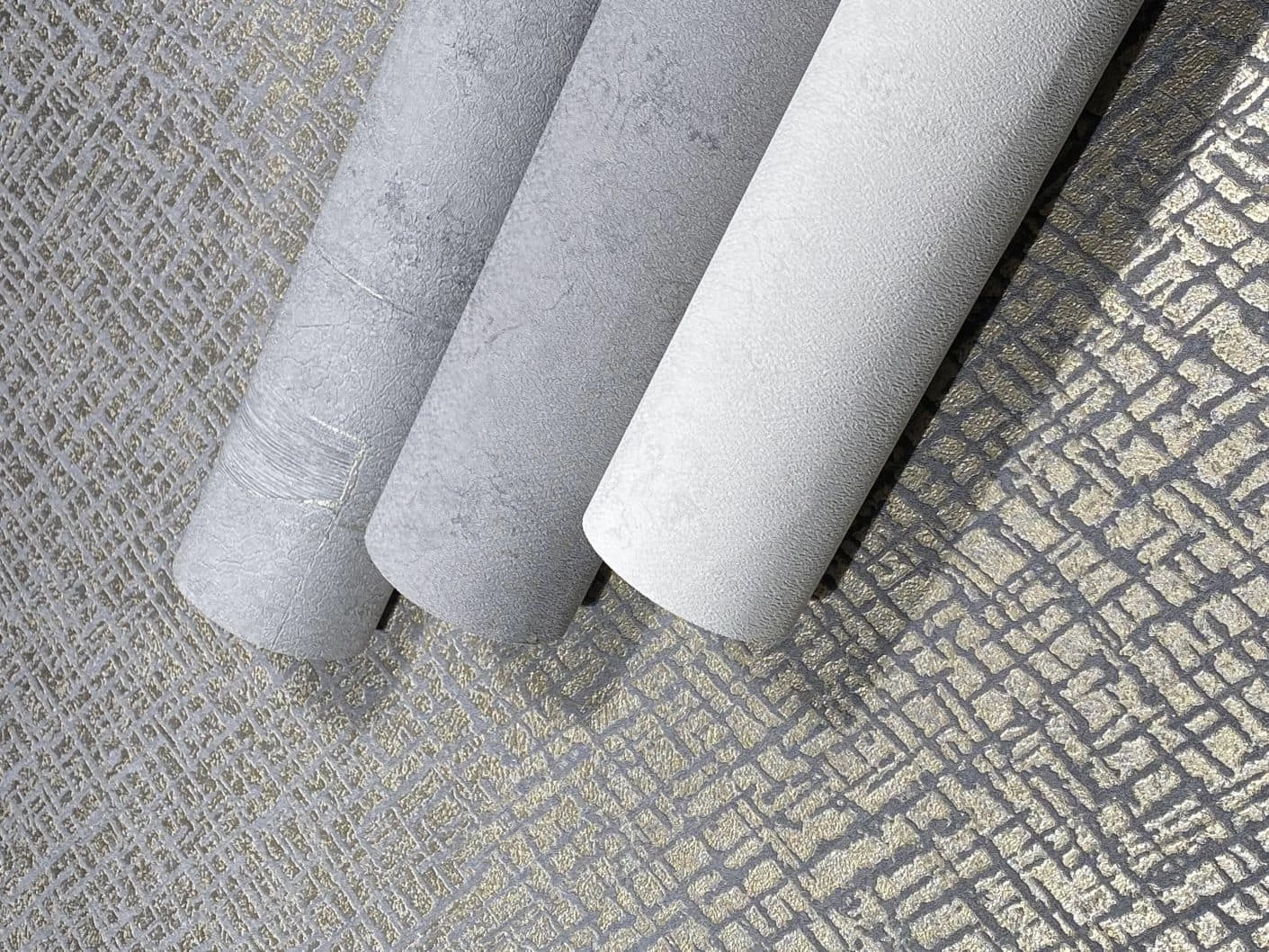 Papis Loveday Tapete 86732 Schraffur Grau Gold 4 Papis Loveday Tapete 86732 Schraffur Grau Gold – Bild 2