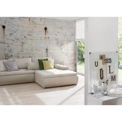 A.S. Creation Premium Fototapete Vlies Stein Beton-Wand Rost Grau -Fashion Home Wallpaper Store Premium Fototapete Vlies Stein Beton Wand Rost grau 63205436