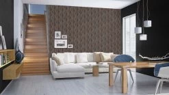 Vliestapete Rasch 752656 Leder Struktur Schwarz -Fashion Home Wallpaper Store Rasch Vliestapete Uni Leder Optik Schwarz 752656 63215923 5