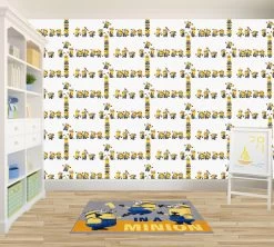 Spielteppich Kinder Minions Mädchen Jungen 95x133cm -Fashion Home Wallpaper Store Spielteppich Kinder Minions Maedchen Jungen Kind 2