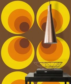 A.S. Creation Tapete AS Kreise BRAUN ROT ORANGE 7013-12 Retro -Fashion Home Wallpaper Store Tapete AS Kreise BRAUN ROT ORANGE 7013 12 Retro 15179 5