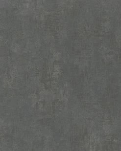 Vliestapete Uni Putzstruktur Braun Anthrazit Glanz 58014