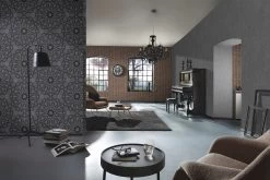 Tapete Kretschmer Deluxe Struktur Uni Taupe Grau 41000-00 -Fashion Home Wallpaper Store Tapete Kretschmer Deluxe Struktur Uni taupe grau 2