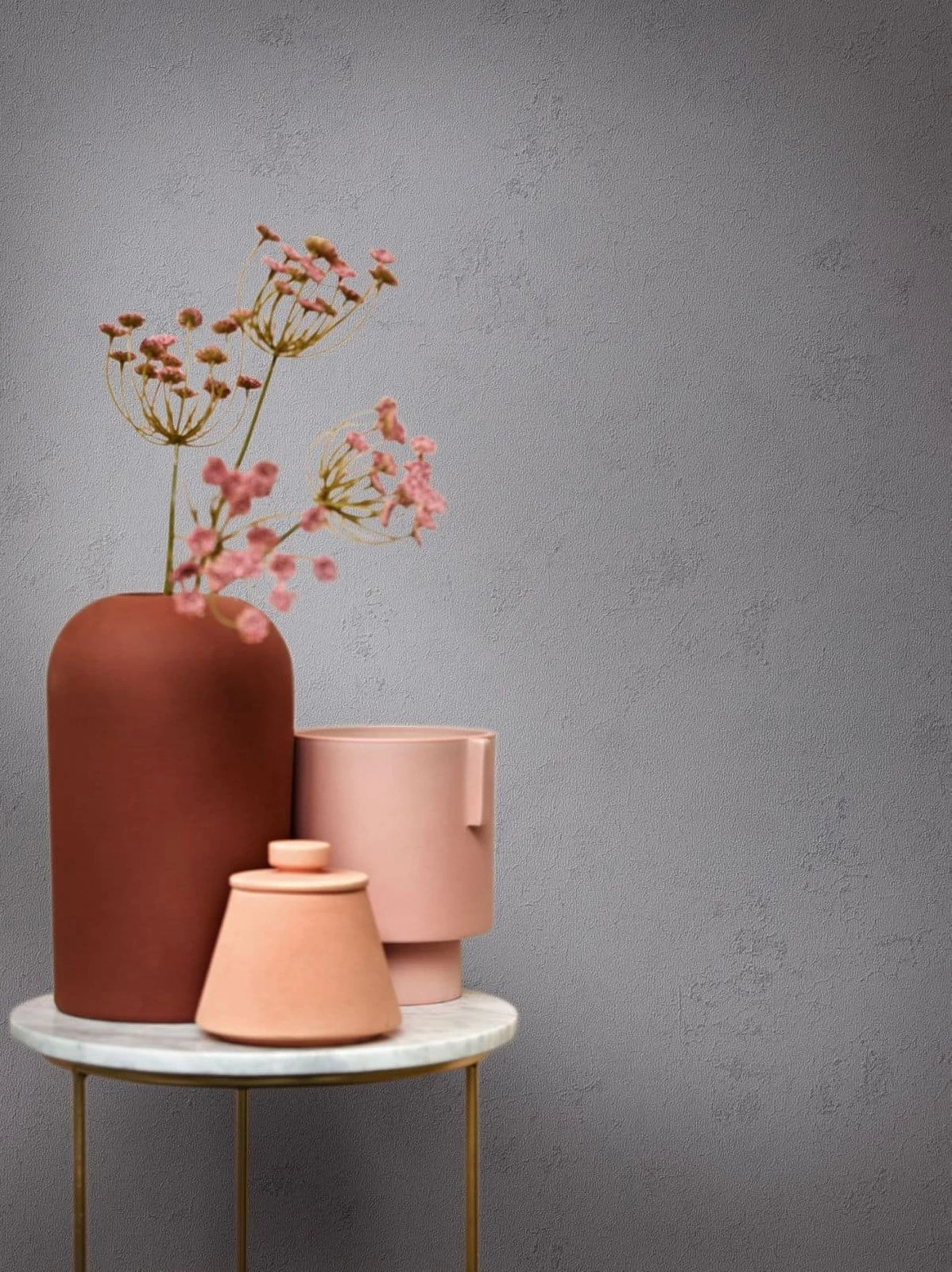 Papis Loveday Tapete 86765 Uni Struktur Grau 4 Papis Loveday Tapete 86765 Uni Struktur Grau – Bild 2