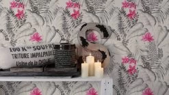 A.S. Creation Tapete Vlies 37279-1 Floral Exotik Blumen Weiß-grau Pink -Fashion Home Wallpaper Store Tapete Vlies 37279 1 Floral Exotik Blumen weiss grau pink 63202802