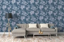 A.S. Creation Tapete Vlies 37520-6 Dschungel Blau Weiß Grau -Fashion Home Wallpaper Store Tapete Vlies 37520 6 Dschungel blau weiss grau 63206020 1