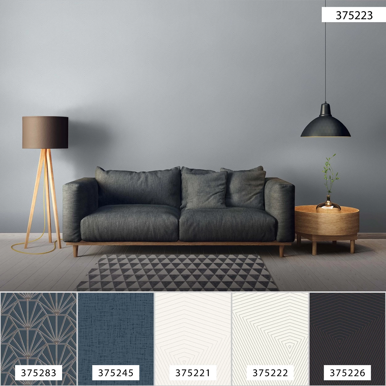 A.S. Creation Tapete Vlies 37522-3 Geometrisch Grau-silber 9 A.S. Creation Tapete Vlies 37522-3 Geometrisch Grau-silber – Bild 7