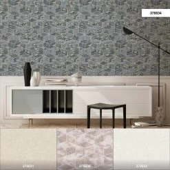 Tapete Vlies 3D Quadrate Grau Gold Metallic 37863-4 -Fashion Home Wallpaper Store Tapete Vlies 3D Quadrate grau gold Metallic 37863 4 63206703