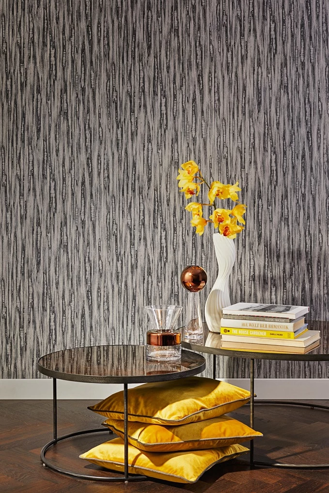 Barbara Home Vliestapete Streifen Beige Anthrazit 536324 6 Barbara Home Vliestapete Streifen Beige Anthrazit 536324 – Bild 4