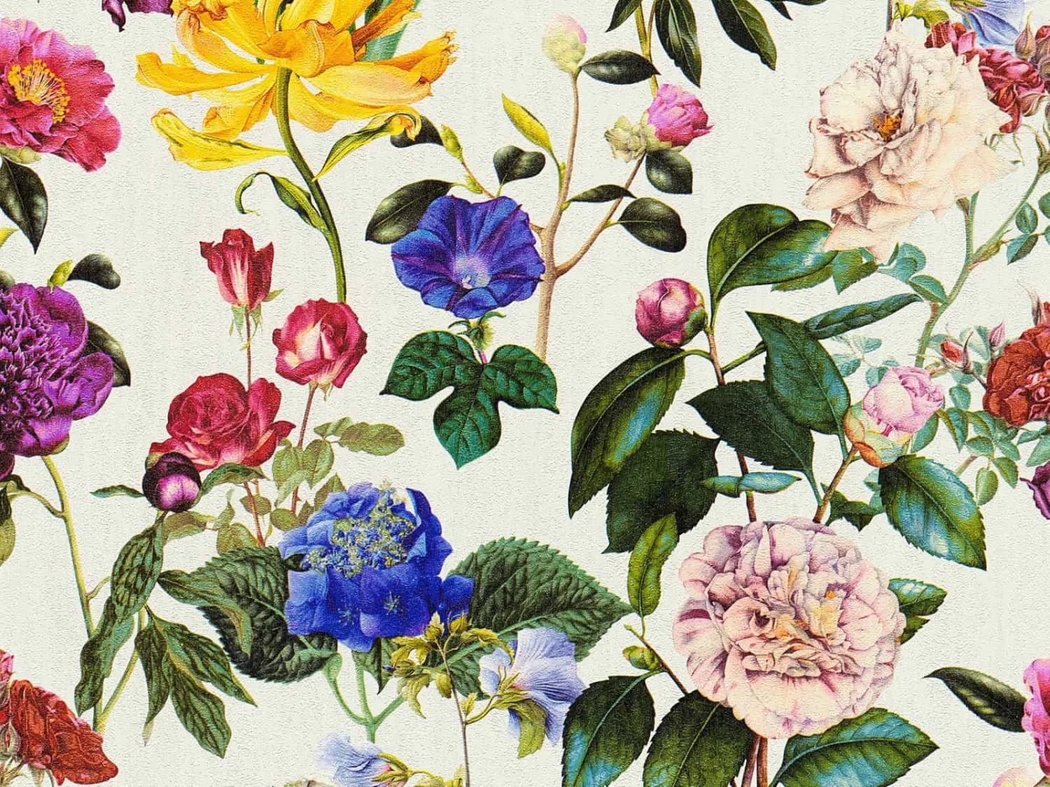 Tapete Vlies Blüten Creme Grün Jette Joop 37336-1 4 Tapete Vlies Blüten Creme Grün Jette Joop 37336-1 – Bild 2