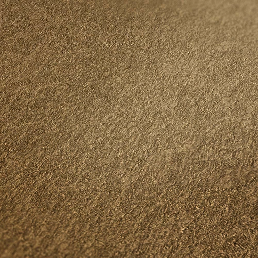 Tapete Vlies Einfarbig Struktur Glitzer Gold 38097-7 5 Tapete Vlies Einfarbig Struktur Glitzer Gold 38097-7 – Bild 3