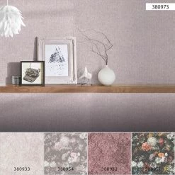Tapete Vlies Einfarbig Struktur Glitzer Rosa 38097-3 -Fashion Home Wallpaper Store Tapete Vlies Einfarbig Struktur Glitzer rosa 38097 3 63209843 1