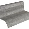 A.S. Creation Tapete Vlies Einfarbig Dunkelbraun Silber Metallic 32261-4 -Fashion Home Wallpaper Store Tapete Vlies Einfarbig dunkelbraun silber metallic 32261 4 170192 1