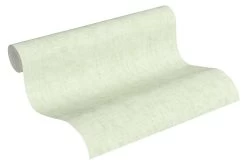 A.S. Creation Tapete Vlies Einfarbig Meliert Hellgrün Weiss 37334-2