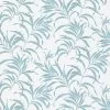 Tapete Vlies Farn Floral Weiß Türkis Glanz 6729-10 -Fashion Home Wallpaper Store Tapete Vlies Farn Floral weiss tuerkis Glanz 6729 10 63200531