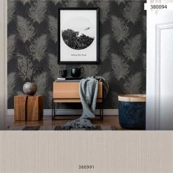 Tapete Vlies Federn Klassik Anthrazit Grau Gold 38009-4 -Fashion Home Wallpaper Store Tapete Vlies Federn Klassik anthrazit grau gold 38009 4 63209815 1