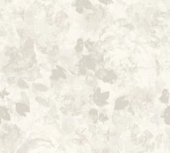 A.S. Creation Tapete Vlies Floral Blüten Weißgrau Character 36772-1
