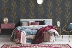 A.S. Creation Tapete Vlies Floral Sträucher Grau Gold Schwarz 37469-3 -Fashion Home Wallpaper Store Tapete Vlies Floral Straeucher grau gold schwarz 37469 3 63204158 2