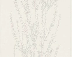 A.S. Creation Tapete Vlies Floral Äste Weiß Grau Glanz 37267-1