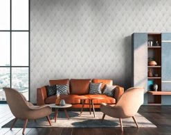 Tapete Vlies Geometrisch Grau Silber Metallic 37864-1 -Fashion Home Wallpaper Store Tapete Vlies Geometrisch grau silber Metallic 37864 1 63206704 2