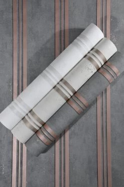 Tapete Vlies Gestreift Metallic Glitzer Grau Rosa 32637 -Fashion Home Wallpaper Store Tapete Vlies Gestreift Metallic Glitzer grau rosa 32637 63206233