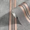Tapete Vlies Gestreift Metallic Glitzer Grau Rosa 32637 2 Tapete Vlies Gestreift Metallic Glitzer Grau Rosa 32637 -Fashion Home Wallpaper Store Tapete Vlies Gestreift Metallic Glitzer grau rosa 32637 63206233 1