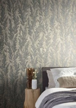Tapete Vlies Gräser Pflanzen Grau Blau 85730 8 Tapete Vlies Gräser Pflanzen Grau Blau 85730 -Fashion Home Wallpaper Store Tapete Vlies Graeser Pflanzen grau blau Metallic 85730 63210233
