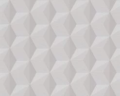 Tapete Vlies Grafisch Grau Livingwalls 96255-1